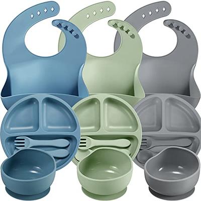 DUTCH 25 Baby Led Weaning - with bibs,divided,plate,bowl, sippy