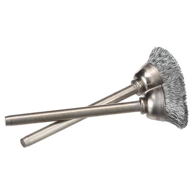 Dremel 428-02 3/4 Carbon Steel Brushes 2-Pack