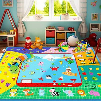 Baby Play Mat 79 x 63, Extra Large Play Mat for Baby, Non-Slip