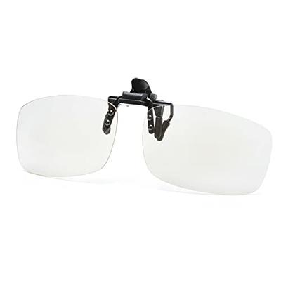 Riwissipa Reading Glasses Clip On and Flip Up Blue Light Blocking