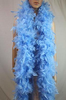 Red 100 Gram Chandelle Feather Boa, 2 Yard Long-great for Party, Wedding,  Costume 