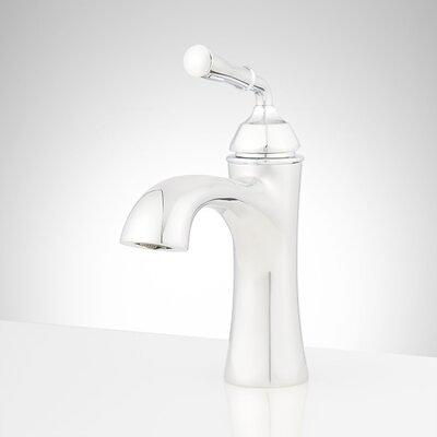 Single Hole Faucet Single-handle Bathroom Faucet with Drain Assembly