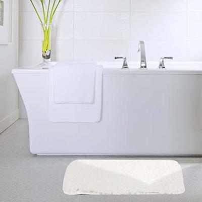 walensee Walensee Bathroom Rug, Non Slip Bath Mat (16 x 24, Grey