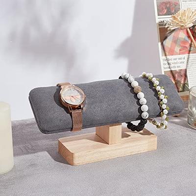 BEROSS 2 Tier Jewelry Bracelet Holder Wooden Watch Display Stand for  Selling Jewelry Organizer Rack Tower Bangle Scrunchie Necklace Storage Stand  - Yahoo Shopping