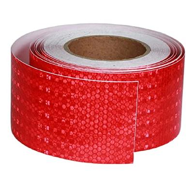3 Rolls Reflective Safety Tapes 1 Inch Reflective Warning Tape Waterproof  Self-Adhesive Reflector Tape High Visibility Night Safety Sticker for  Trailer, Cars, Outdoor (Red, White, Yellow, 30 Feet): :  Industrial & Scientific