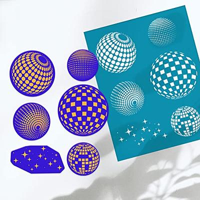 Athvotar Screen Stencils for Polymer Clay Reusable Silkscreen Print Kit  Mesh Stencils Transfer DIY Crafts Printing Eerring Jewelry in 2023