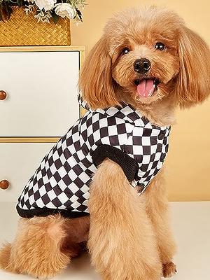 Cute Plaid Cat Shirts: Adorable Pet T-Shirts for Small & Medium Dogs & Cats!