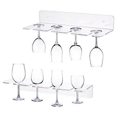 SFATT Acrylic Water Bottle Holder Smoothie Cold Wine Glasses