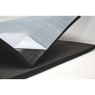 Rubber Cal 20-109 EPDM 1/8 in. x 36 in. x 24 in. Commercial Grade 60A Rubber Sheet - Black