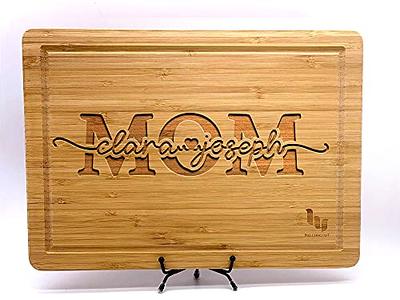 KITCHENVOY Mom Cutting Board Recipe - Birthday Presents for Mom from  Daughter, Son - Best Mother Cutting Board Gift- Mother's Day Gifts for  Mother in