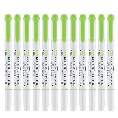 Mildliner Double Ended Highlighter Set, Broad and Fine Point Tips, Assorted  Refresh and Friendly Ink Colors, 10-Pack