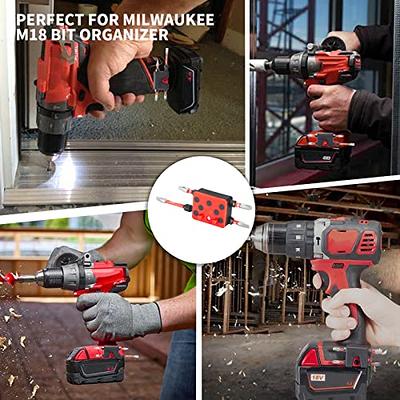 Bit Holder for Milwaukee M18 Drill Bit Organizer for Milwaukee