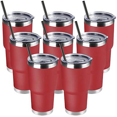 Stainless Steel Tumblers Bulk Tumbler Cup with Lid And Straw Vacuum  Insulated Double Wall Travel Coffee Mug 