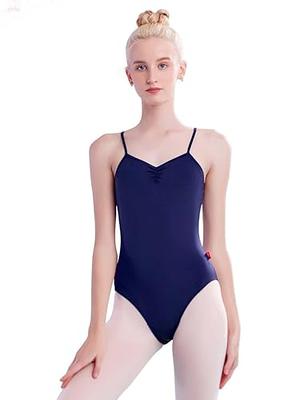 DANSHOW Tank Dance Leotards for Girls,Back M Straps(6001-L-06