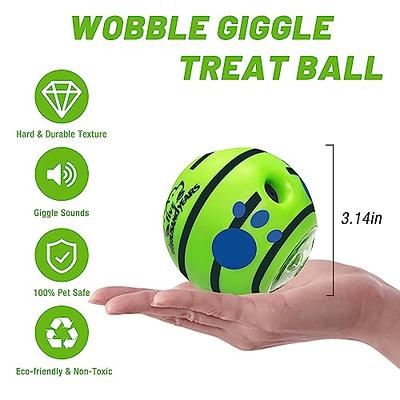 Wobble Giggle Ball Treat Toy Upgraded Material Interactive Dog