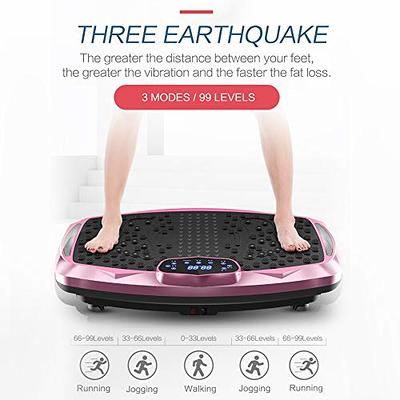 LifePro Rhythm Vibration Plate Machine - Whole Body Vibration Platform for  Home Fitness - Vibration Exercise Machine for Cardio Workout & Weight Loss