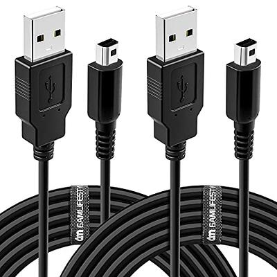 risingsaplings 4pcs 3DS USB Charger Cable Power Charging Lead