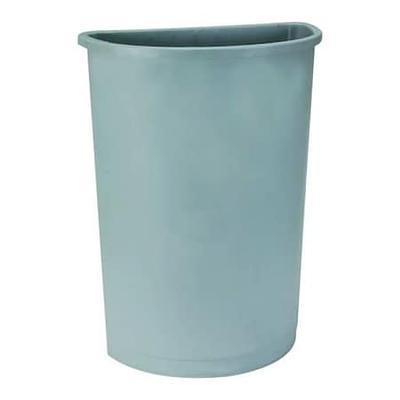 21 Gallon Rubbermaid Untouchable Half Round Container/Trash Can