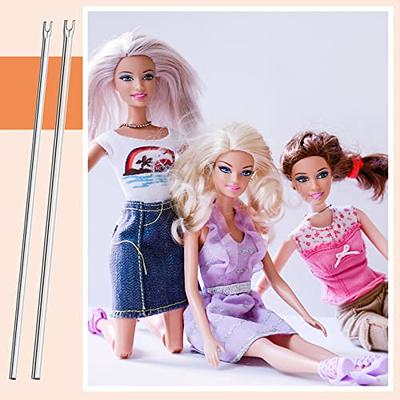 Doll Hair Rooting Tool,Making Tool for Craft Lovers, 10 Needles Sturdy Doll  Hair for Craft Lovers, Reroot Rehair Tools for Girls Doll Hair Making
