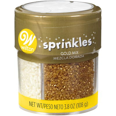 Wilton 4-Cell Pearlized Gold Sprinkles Mix, 3.8 oz. - Yahoo Shopping