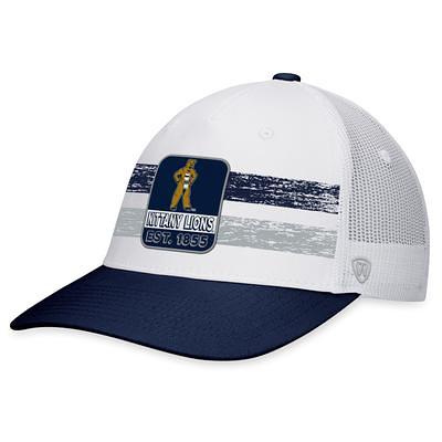 Men's New Era White Penn State Nittany Lions Throwback Golfer Corduroy  Snapback Hat