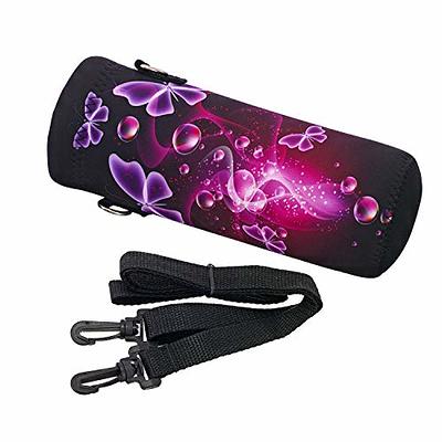 Nuovoware Water Bottle Carrier Bag, Premium Neoprene Portable Insulated  Water bottle Sling Holder Bag 750ML with Adjustable Shoulder Strap for Men