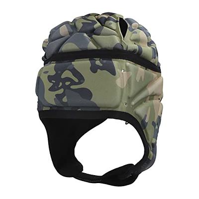  Adults Youth Kids Rugby Helmet Soft Shell Headgear 7v7 Soccer  Goalie Foam Padded Head Protector Support Goalkeeper Adjustable Autism  Helmet Rugby Flag Football Helmet : Sports & Outdoors