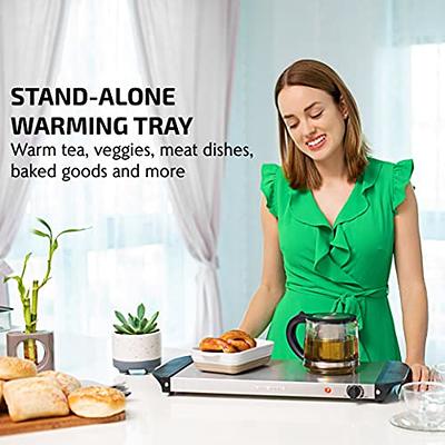 Portable Electric Warming Tray Silicone, Electric Warming Tray with  Adjustable Temperature, Foldable Food Warmer Hot Plate Fast Heating for  Home Buffets, Restaurants, Parties - Yahoo Shopping