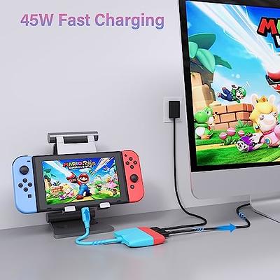 For NS Switch /Switch Lite Host TV Video Charging Dock Station Conversion