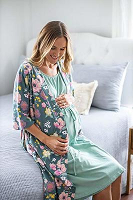 Motherhood Maternity Nursing Nightgown And Robe - Macy's