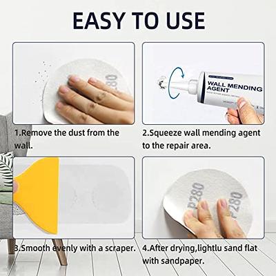 BONCART Spackle Wall Repair Kit, Drywall Repair Patch Kit,Wall Mending  Agent Putty,Wall Repair Paste Plaster for Wall Crack/Nail Hole,Wall Repair  Patch Kit with Scraper/Sandpaper - Yahoo Shopping