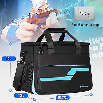 LoDrid Travel Carry Case Compatible with PS5/PS5 Slim/PS4/PS4 Pro/PS4  Slim/Xbox One/Xbox One X/Xbox One S for Console and 15.6 Laptop,  Protective Gaming Bag with Handle and Shoulder Strap, Black - Yahoo Shopping