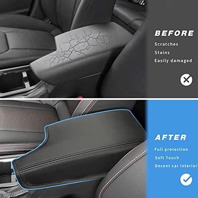 LXUNYI Car Armrest Cover,Car Armrest Box Pad, Universal Heighten Memory  Foam Leather Car Center Console Cover, Car Armrest Cushion, Car Center  Console