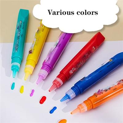 DIY Bubble Popcorn Drawing Pens, Magic Puffy Pens,Popcorn Color