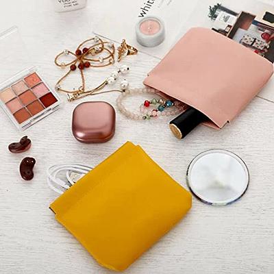 Pouchic - Personalized Snap Closure Leather Organizer Pouch,snap closure  leather organizer pouch,Makeup Organizer Travel Brushes Purse for Women (D)  - Yahoo Shopping