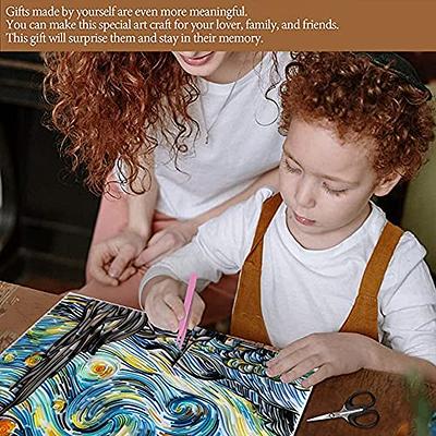 DIY Diamond Painting Kits for Adults Beginner and Kids, Van Gogh'S ''Starry  Nigh