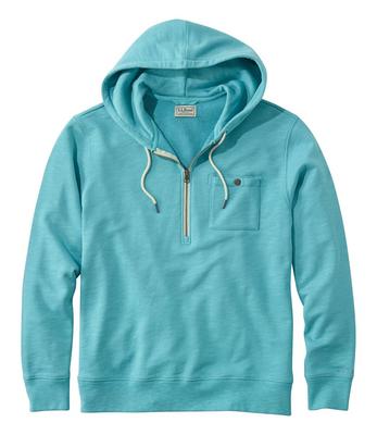 Men's Lakewashed Double-Knit Quarter-Zip Pullover