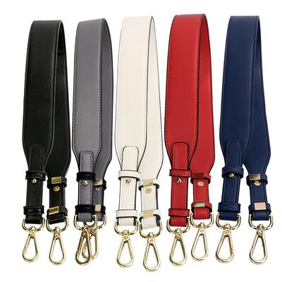 1.5 inch Quality Leather Crossbody/Shoulder Bag Purse Luggage Replacement  Strap 4 Colors