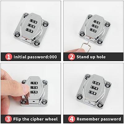 Password Hasp Locks, Cabinet Door Combination Lock, Barn Door Lock