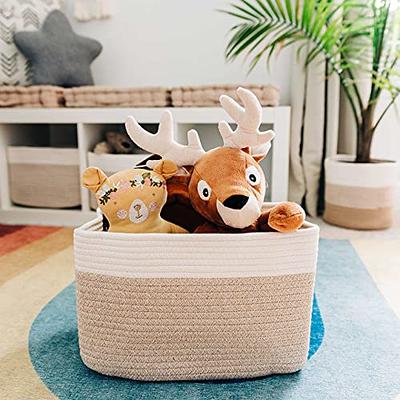 Woven Storage Basket, Toy Basket, Decorative Storage Bins, Nursery