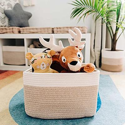 Storage Cubes, Rope Woven Organizing Baskets, Cube Storage Bin  Square Storage  Basket For Shelves Organizer, Nursery Classroom Toy Bin, Closet Organizer,  Home Organization & Storage Laundry Basket For Bathroom Bedroom, Home