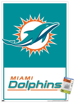 NFL Miami Dolphins - Drip Helmet 20 Poster