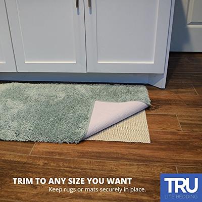 RUGPADUSA - Nature's Grip - 2'6 x 12' - 1/16 Thick - Rubber and Jute -  Eco-Friendly Non-Slip Rug Pad - Safe for Your Floors and Your Family, Many