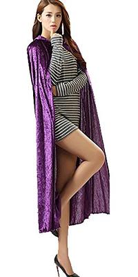 Purple Crush Velvet Cape 