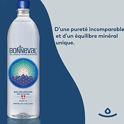 evian® 330 mL Glass Bottled Water