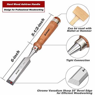 VIBRATITE Wood Carving Tools Set - Wood Carving Kit with Detail