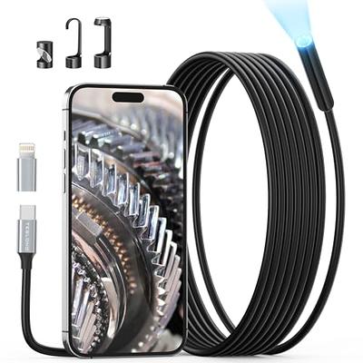 16FT 8LED WiFi Borescope Endoscope Snake HD Inspection Camera For