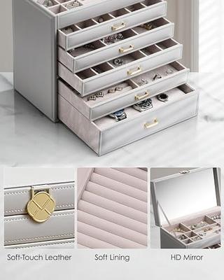 Poyilooo Jewelry Box Organizer, Large Jewelry Boxes for Women, Great  Storage Earring Organizer Display for Necklace Earring Ring Bracelet,  Rustic Wood Jewelry Organizer Box for Girls, Ideal Gift - Yahoo Shopping