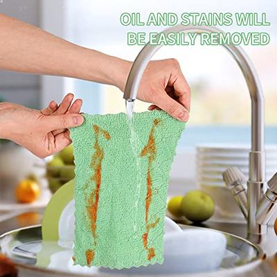 How to Clean Stained Kitchen Dish Towels