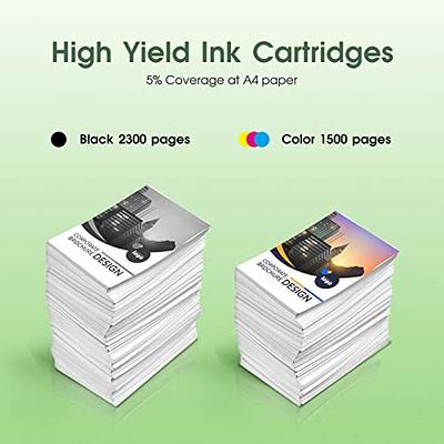 950XL 951XL Ink Cartridges Combo Pack Black Color Replacement for HP 950  951 XL HP950 HP951 XL HP950XL HP951XL to use with OfficeJet Pro 8600 8610
